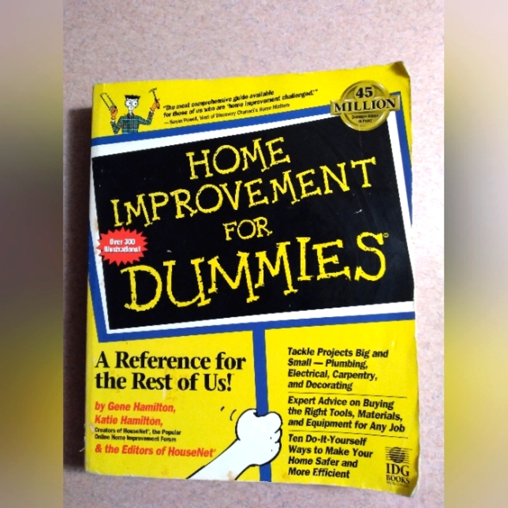 Home Improvement For Dummies Book